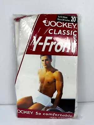 Jockey Classic Y Front Size 20 38 Inches Made In Australia 100% Cotton • $29.95