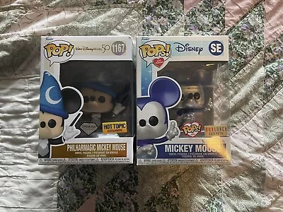 Mickey Mouse Funko Pop! Lot Hot Topic And BoxLunch Exclusives • $20