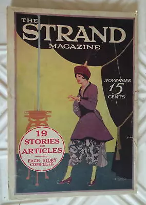 Strand Magazine Zeppelin Airships 1914 Scarce Fine Illustrated Periodical • $67.50