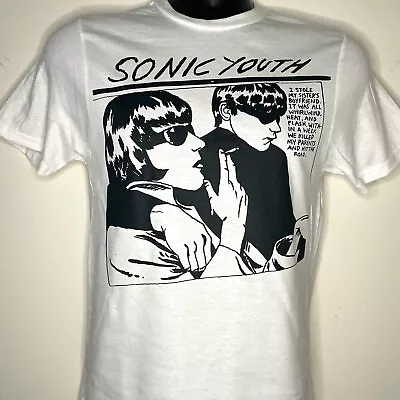 Sonic Youth Band T-shirt Indie Rock - Vintage 90s Retro Music- Goo T-shirt  • $11.99