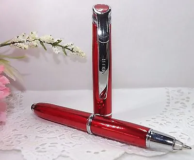 3 In 1 Medina Lighted Tip Red Stylus LED Flashlight Pen By Adler (HIGH QUALITY) • $13.39