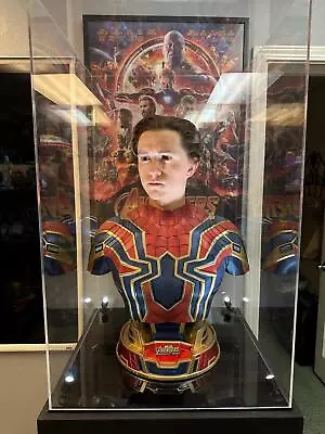 Marvel Iron Spider-Man 1:1 Life Size Bust Statue Realistic Tom Holland Display • $5290