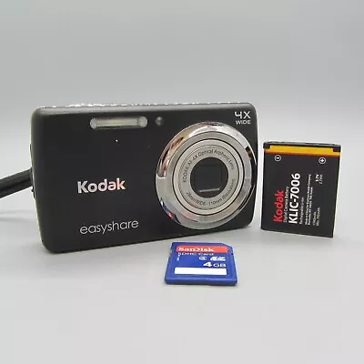 Kodak Digital Camera EasyShare M532 14.0MP Black Tested • $80.81