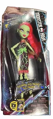 Monster High ⚡ELECTRIFIED⚡ Hair-Raising Ghouls RARE IMPOSSIBLE TO FIND NIB⚡VENUS • $40