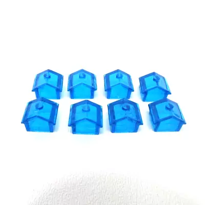 Monopoly Voice Banking Game Replacement Set Of 8 Houses • $7.97