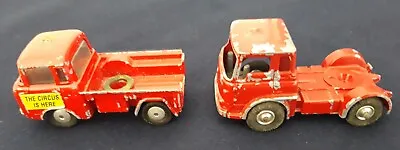£0.99 • Buy Vintage Corgi Chipperfields Jeep FC-150 & Bedford Tractor Unit. Both A/F