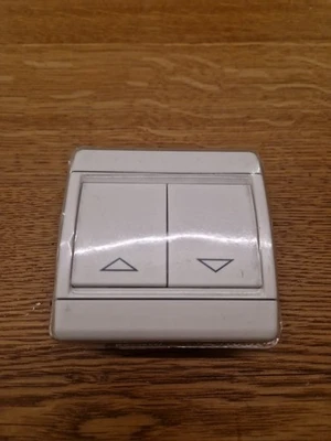 Interrupteur Double Arnould INITIA Lumineux Avec Voyant - Réf. 69009 - Neuf Avec Défauts Mineurs