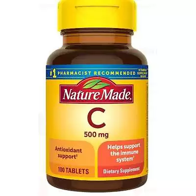 Nature Made Vitamin C 500 Mg 100 Tabs • $10.48