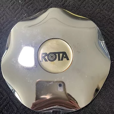 Rota Gold Emblem Chrome Custom Wheel Center Rim Lug Cover Aftermarket Center Cap • $39.99