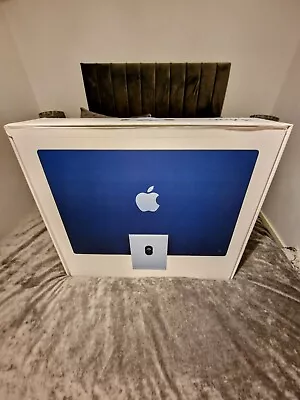 Apple IMac 24  (512GB SSD Apple M1 3.20GHz 8GB 8-Core GPU) Blue • £750