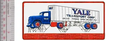 Vintage Trucking Yale Transport Corp Manhattan New York NY Patch Vel Hooks • $11.99