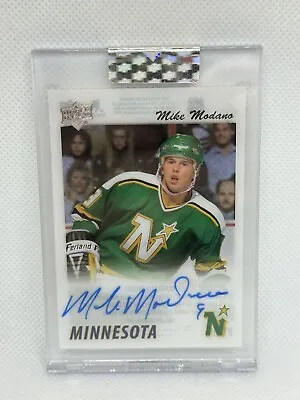 2021-22 Upper Deck Clear Cut Mike Modano Auto Retro Rookie 90-91 Tribute #RT-MM • $199.95