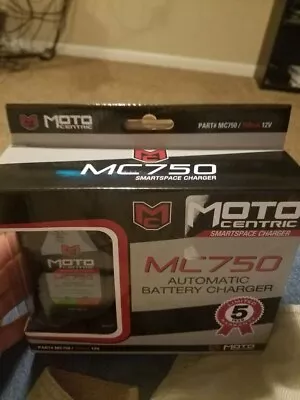 Motocentric MC750 SmartSpace Automatic 12v Battery Charger Motorcycle ATV • $24.99