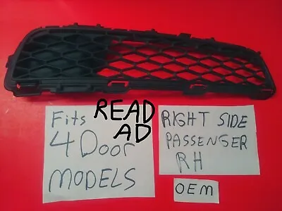 ✅OE 05 06 INFINITI G35 4D SEDAN Grille Front LOWER Grill RIGHT SIDE RH 2006 2005 • $49.99