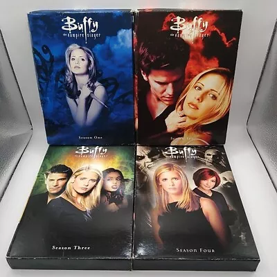 Buffy The Vampire Slayer: Season 1 2 3 4 (DVD 21-Disc Set) Seasons 1-4 • $24.99