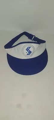 Vintage Standard Register Adjustable Strapback Visor Made In Korea • $15.64