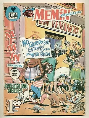 MEMIN PINGUIN #337 Hasta No Verte Mexican Comic 1970 • $10