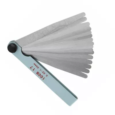 Fits For GY6 50 150cc Motorcycle17 Blade Feeler Gauge Silver New 0.02-1mm • $4.67