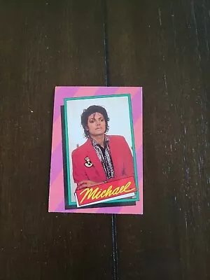 1984 Michael Jackson Trading Card • $8