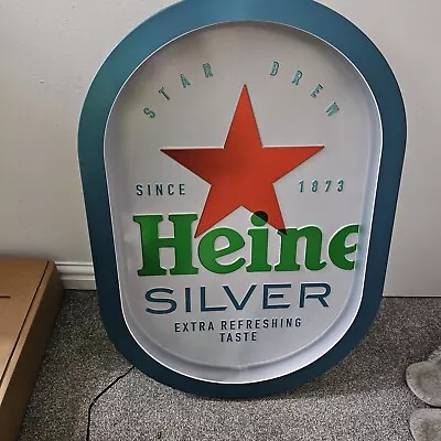 Heineken Light Up Sign • £120