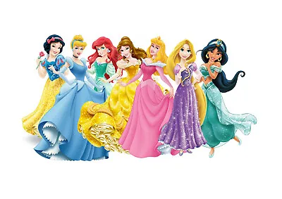 £4.25 • Buy Disney Princesses Topper | Icing / Wafer Paper | Edible Print Cake Wrap
