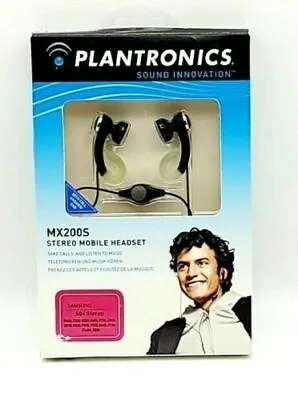 Plantronics MX200S SG4 Stereo Headset For SAMSUNG D600 E350 E530 E600 E720 E800 • £14.20