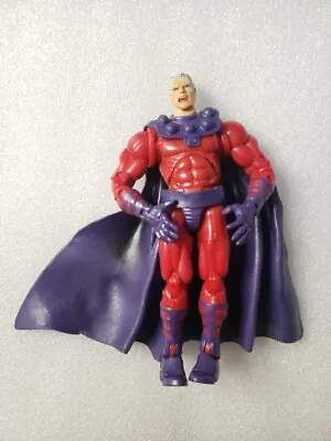 2003 Marvel Legends Magneto X-Men Action Figure Toy Biz   (missing Helmet) • $3.95