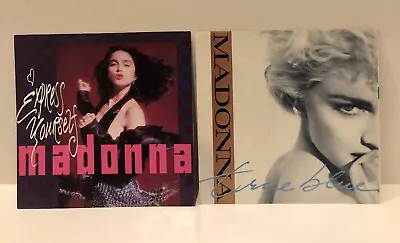 45 Madonna (2) Picture Sleeves / No Records - Nice Cond - Express Yourself • $5
