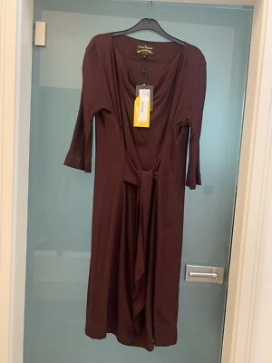 £90 • Buy Vivienne Westwood Anglomania Dress Oxblood Size 12