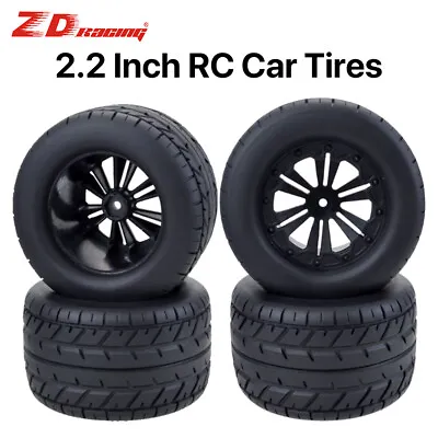 £33.66 • Buy 4PCS ZD Racing RC Tires & Wheels For HPI HSP Savage XS Flux 1/10 Off Road Truck