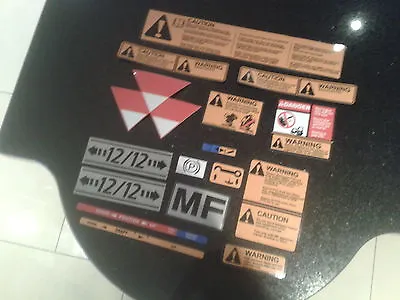 Massey Ferguson 300 Series Warning Sticker / Decal  • £25.47