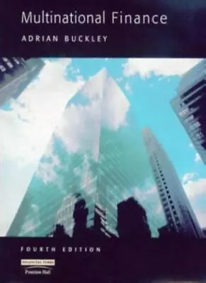 £3.35 • Buy Multinational Finance,Adrian Buckley- 9780130131669