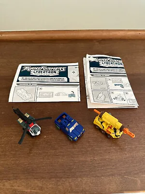 Transformers Cybertron Minicon Lot - Jolt Reverb & Steamhammer W/Instructions • $29.99