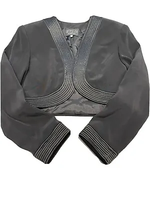 £18 • Buy Ladies Black After Six Ronald Joyce Bolero Jacket