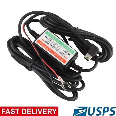 Universal Dash Cam Mini Micro USB Hard Wire Cable Kit 3M Fuse 5V For Car DVR Cam • $9.98