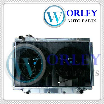 3 Rows Radiator For 80 Series Landcruiser 1HZ Diesel & 1HDT Turbo 90-98 And Fans • $310