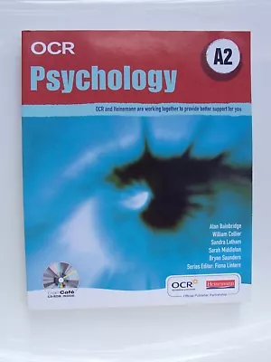 Heinemann OCR Psychology A2 + CD-ROM • £1.99