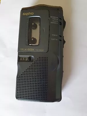 Sanyo Microcassette Voice Recorder Talk Book Trc 5830 • £15