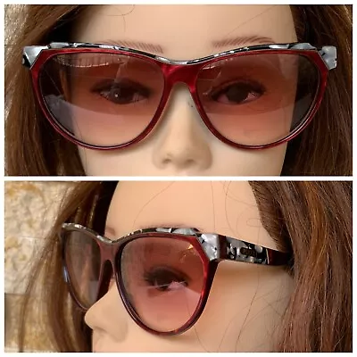 New Vintage Emilio Pucci Multicolour Oversized Collector Sunglasses France Red • $300