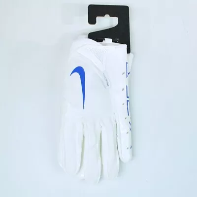 Nike Vapor Jet 7.0 Wide Receiver Gloves Blue White Men's Size M • $34.95