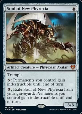 X1 Soul Of New Phyrexia M MTG Commander Masters M/NM English • $0.99