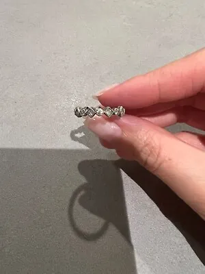 $25.90 • Buy Silver Pandora Ring Size 52