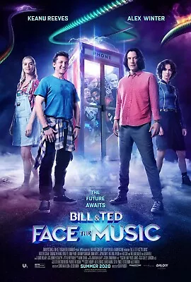 Bill & Ted Face The Music Movie Poster (b) - 11 X 17 - Keanu Reeves Alex Winter • $13.96