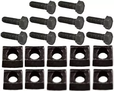 Mobile Home Axle Wheel Bolt (Course Thread) W/Rim Clamps 10 Pack • $55.99