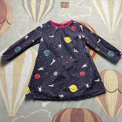 Mini Boden Sprout In Space Dress 2-3 Years  • $15