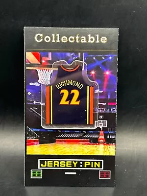 Golden State Warriors Mitch Richmond Jersey Lapel Pin-Classic DUBS Collectable • $11.50