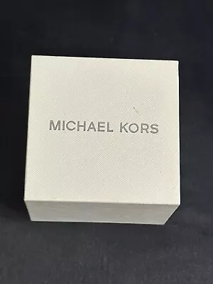 MICHAEL KORS WATCH EMPTY BOX With Pillow And Price Tag • $18.99