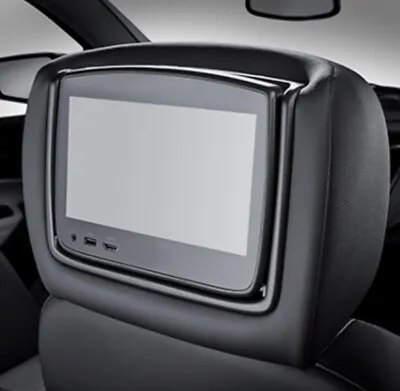 $875 • Buy 2018 Chevrolet Equinox Rear Seat Headrest DVD System Brown Leather 84576150 OEM
