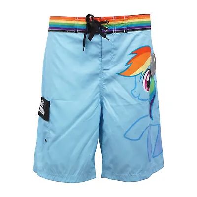 My Little Pony Unisex Adult Swim Shorts Blue • $19.75