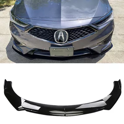 For Acura Integra Universal Front Bumper Lip Spoiler Splitter Glossy Black • $60